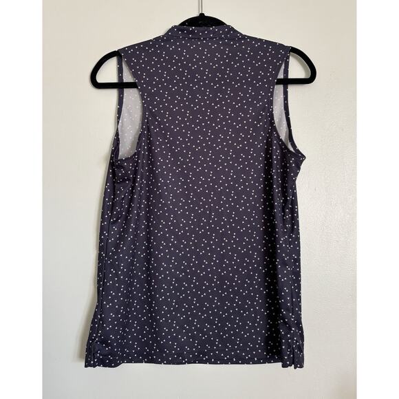 Navy and White Nike Dri Fit Tank Top M - Picture 4 of 4